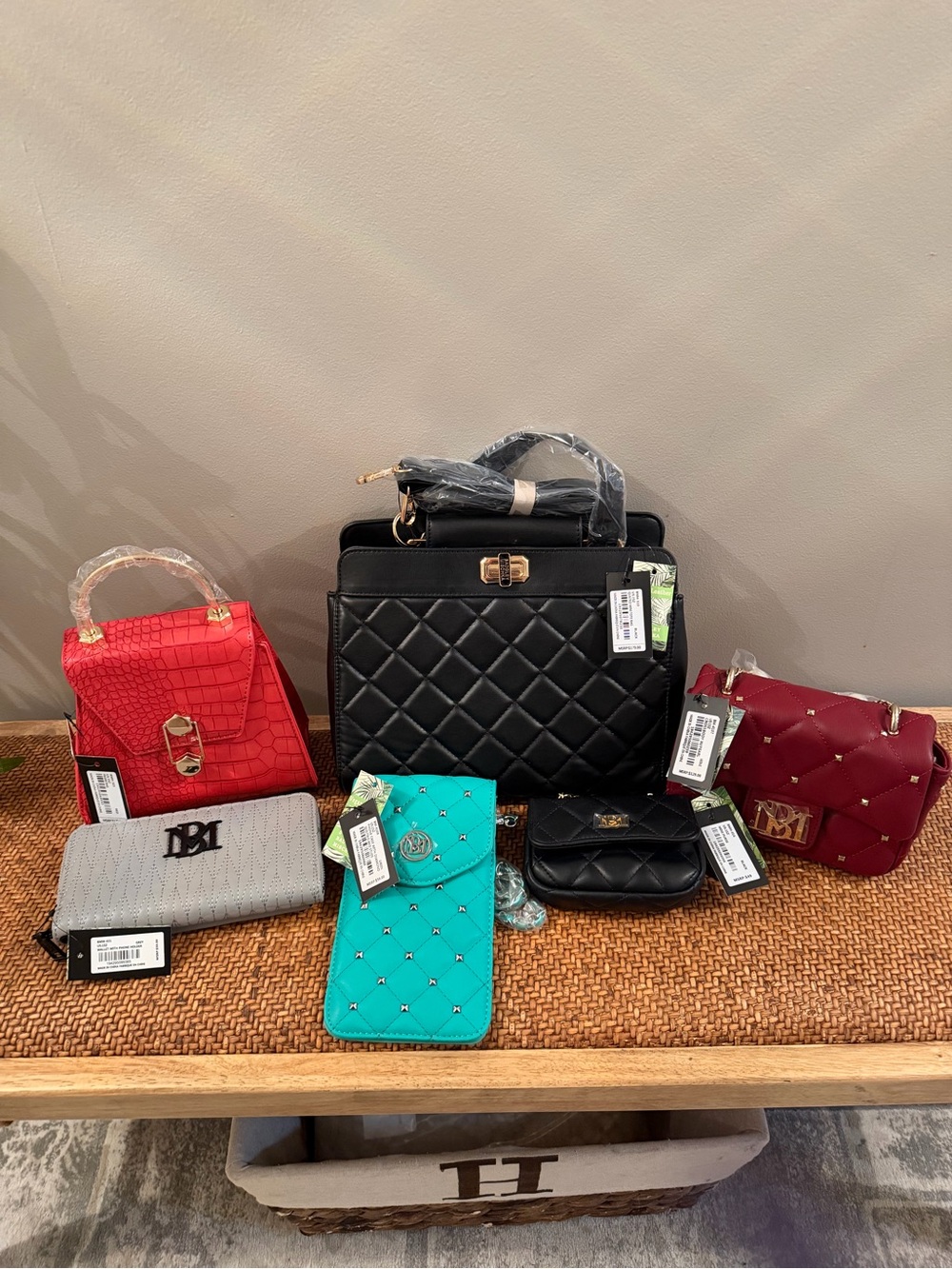 Lot of Badgley Mischka Bags